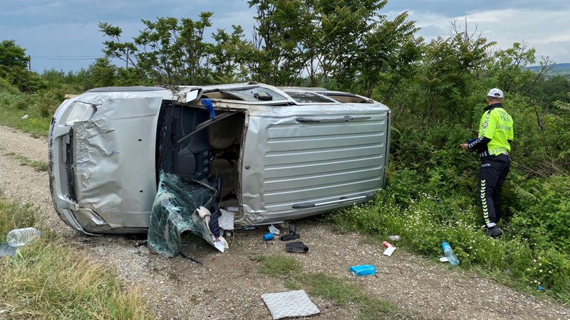 KASTAMONU'DA TRAFİK KAZASI: 1 ÖLÜ