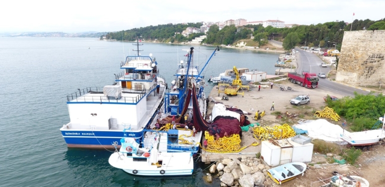 Sinop’ta balıkçılar gün sayıyor. Hazırlıklar tamam!