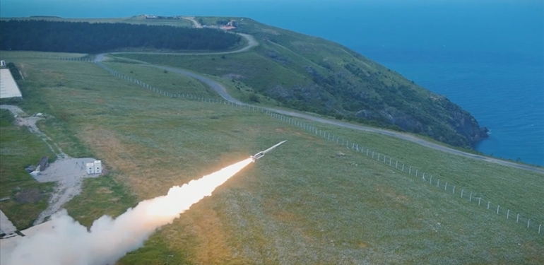 Sinop’ta Siper Ürün-2’nin ilk atışlı testi başarıyla tamamlandı