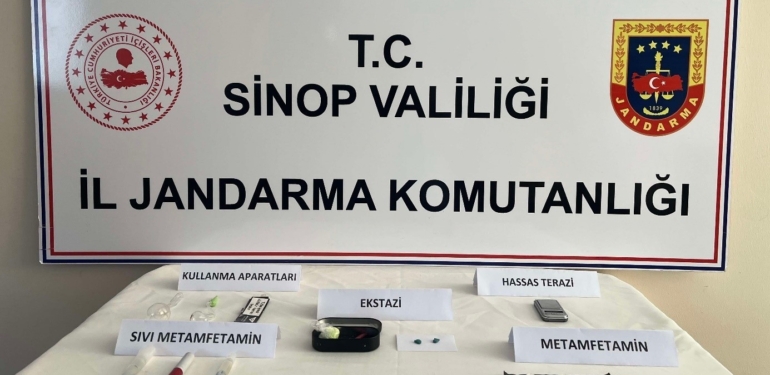 Sinop’ta uyuşturucu operasyonu: 2 gözaltı