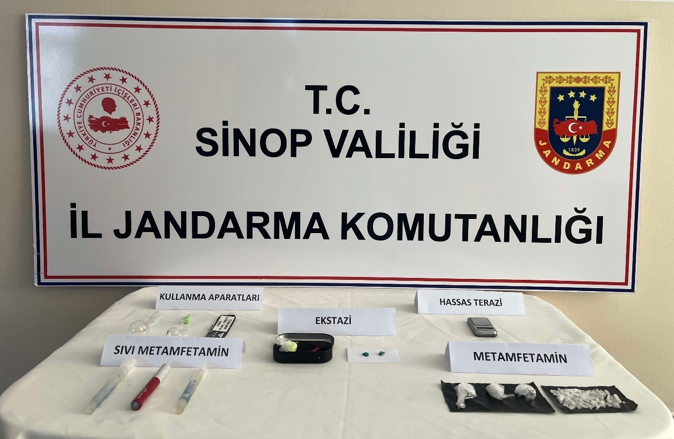 SİNOP’TA UYUŞTURUCU OPERASYONU: 2 GÖZALTI