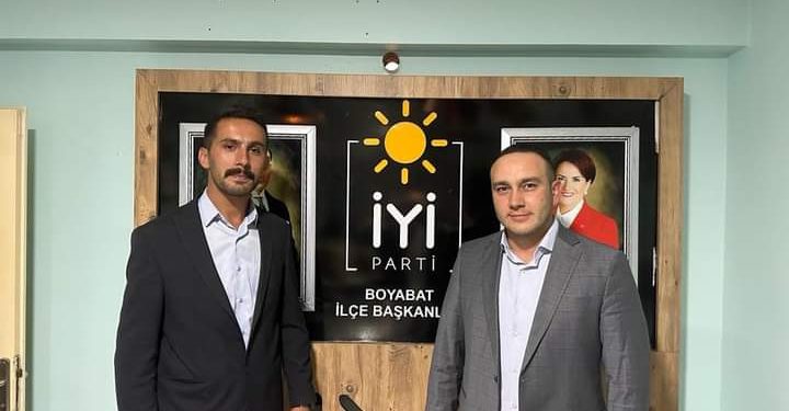 Boyabat İYİ Parti İlçe Başkanlığına Adem Işık Atandı