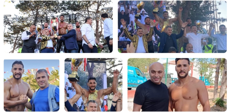 Kocasinan Yağlı Güreşleri’nde Başpehlivan Sinop’lu Mustafa Taş Oldu