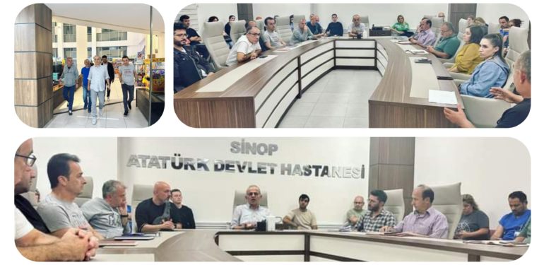 Sinop’ta il müdüründen hastaneye gece baskını