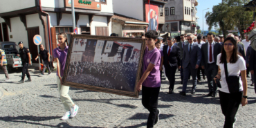 Atatürk'ün Sinop'a gelişinin 95'inci yıl dönümü törenle kutlandı