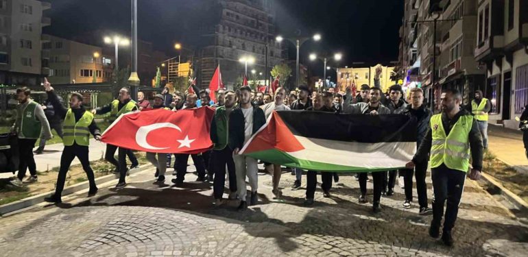 İsrail Sinop’ta protesto edildi
