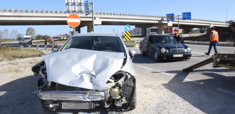 Trafik kazası: 1 yaralı