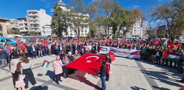 Yüzlerce Sinoplu sokağa döküldü!