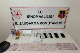 SİNOP’TA UYUŞTURUCU OPERASYONU: 4 GÖZALTI