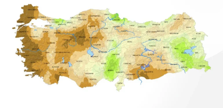 Kuraklık haritası yayınlandı: Türkiye tehlike altında