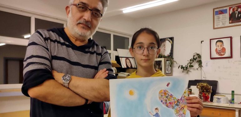 Sudem Duran’ın karikatürü Belçika birinci oldu