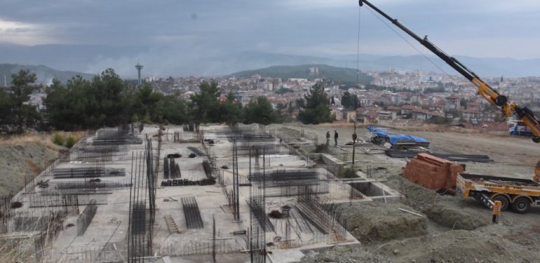 Boyabat Huzurevi inşaatında yeniden çekiç sesleri gelmeye başladı