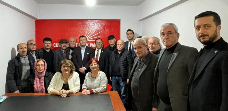 CHP’Lİ VEKİLLERDEN BOYABAT İLÇE BAŞKANLIĞINA ZİYARET