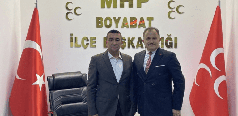 İsmail Büyükkayıkçı Boyabat Belediye Başkanlığı Aday Adaylığı Başvurusunu Yaptı