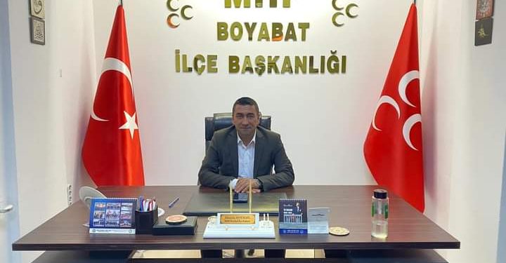 MHP Boyabat İlçe Başkanlığından Yerel Seçimler Açıklaması…
