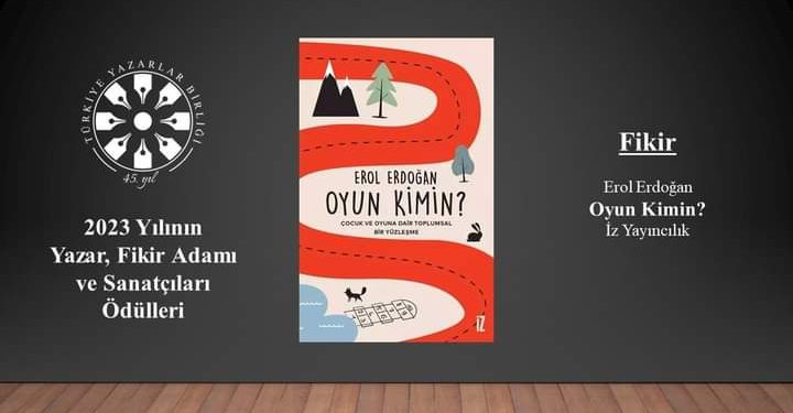 Sinop’lu Yazar Erol Erdoğan‘a TYB’den Ödül