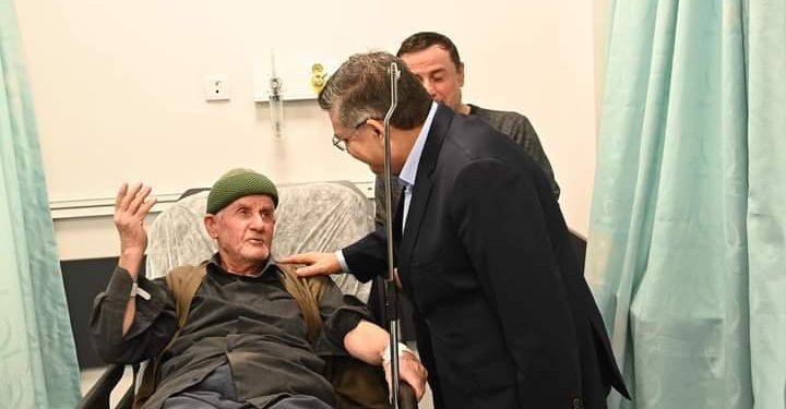Sinop Valisi Özarslan hastanede incelemelerde bulundu
