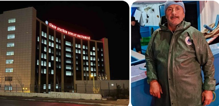 Balık ağına takılan kütük balıkçının ölümüne yol açtı