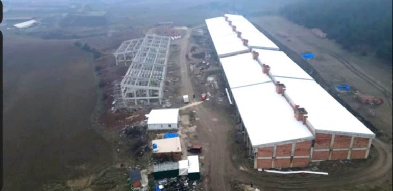 Boyabat Marangozlar ve İnşaatçılar Küçük Sanayi Sitesi Yükseliyor