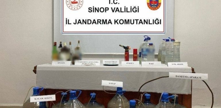 Kaçak alkol operasyonu