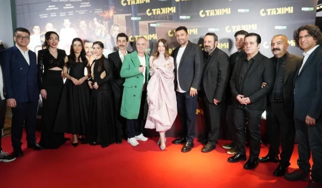 Yılın iddialı komedi filmi C Takımı’na eğlenceli gala