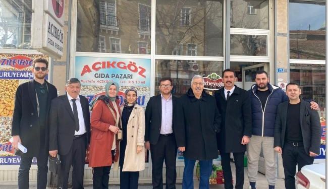 Adem Işık Esnaf Odalarını Ziyaret Etti