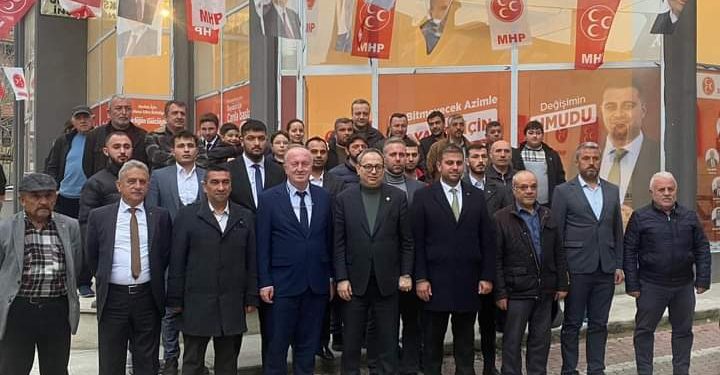 MHP  Samsun Milletvekili İlyas Topsakal Boyabat’ta Partililerle Buluştu