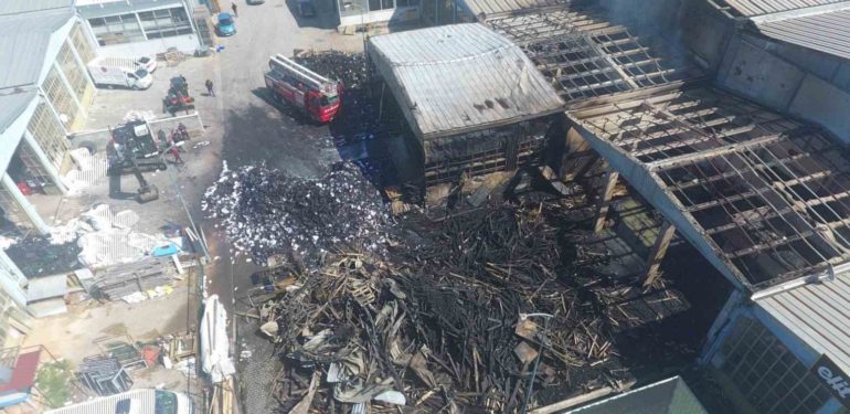 Sinop’taki yangının hasarı gündüz ortaya çıktı