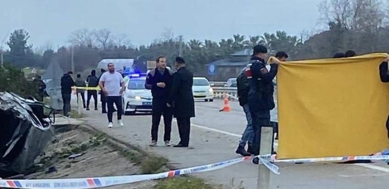 Sinop-Gerze yolu Yaykıl köyü mevkiinde kaza