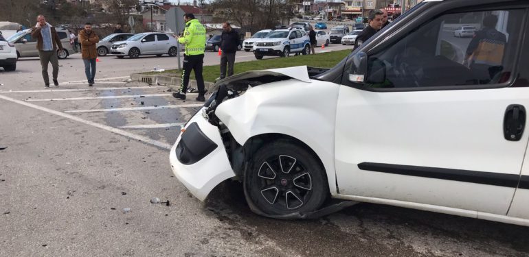 Sinop’ta trafik kazası: 1 yaralı